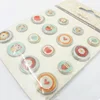 Making Memories Large dot Brads Watercolor Brites