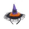 custom high quality Halloween pumpkin spider bat headband for party decoration
