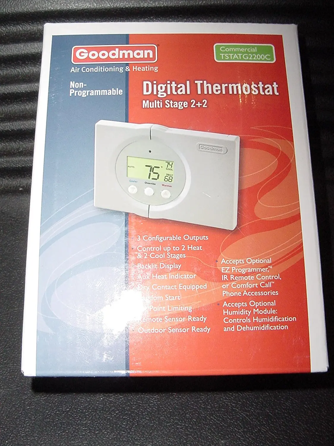 Buy Honeywell 2-Stage Non-Programmable Digital Thermostat model
