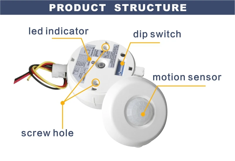 Dali Motion Sensor Light Switch For Home Lamp,Human Body Induction ...