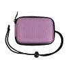 Portable Carrying Bag With Wrist Strap for Camera Waterproof Hard EVA Travel Case for Fits Premium Compact Digital Camera Purple