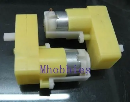 2x Dual axle reduction gear motor for 2wd Magic car 4wd robot chassis rc cars 2piece
