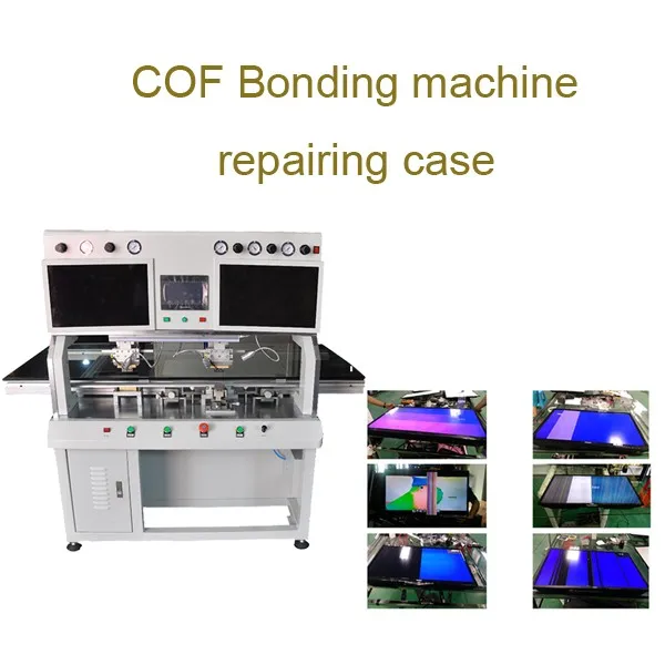 LCD screen panel repair TAB COF bonding machine for tv lcd repairing