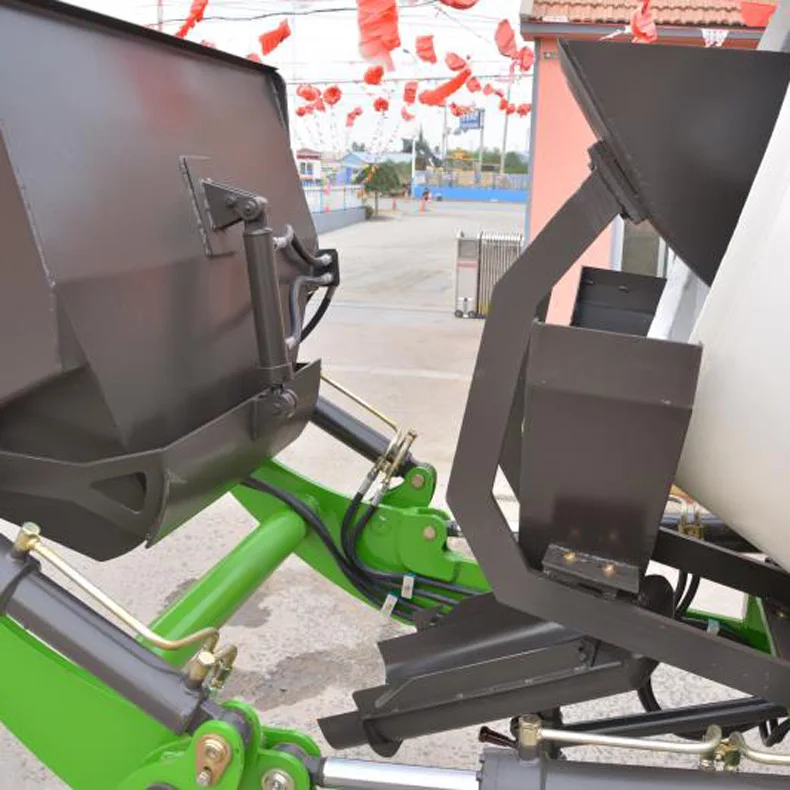 Self loading concrete machine mixer with pump in india