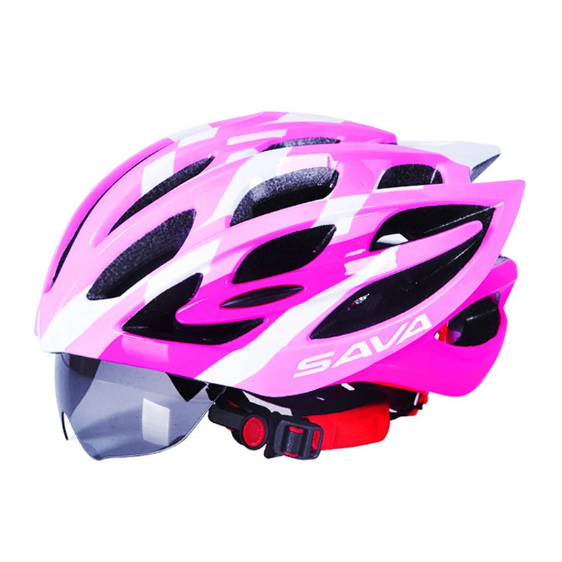 

Adult Bike Bicycle Cycling Protective safety bike helmet, bicycle helmet, Pink/red