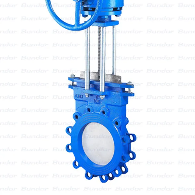 Bundor Lug Knife Gate Valve Bevel Gear Knife Gate Valve Price Buy Lug