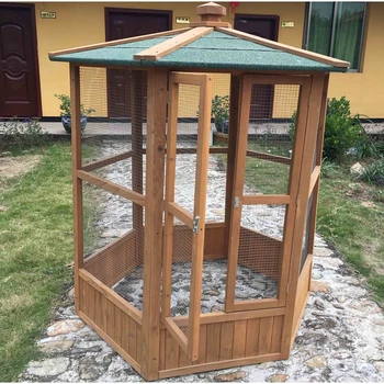 Sdb004 Carrier Decoration Wooden Pet Houses Large Bird Cage