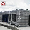 Modular design recyclable aluminium metal wall concrete formwork for building