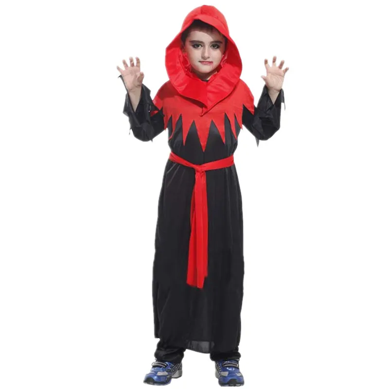 7 Sets lot Free Shipping Gothic font b Children b font Vampire Costumes Halloween Masquerade Party