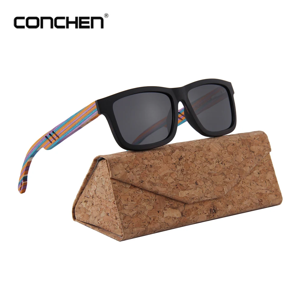 

high quality popular wood men sunglasses polarized