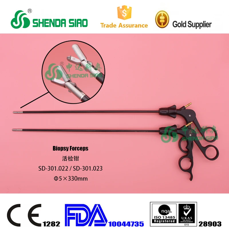 Factory Price Laparoscopic Instrument Endoscopic Biopsy Forceps With ...