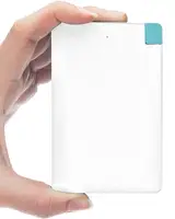 

Easy carry promotional gift 2500mAh ultra thin credit card power bank