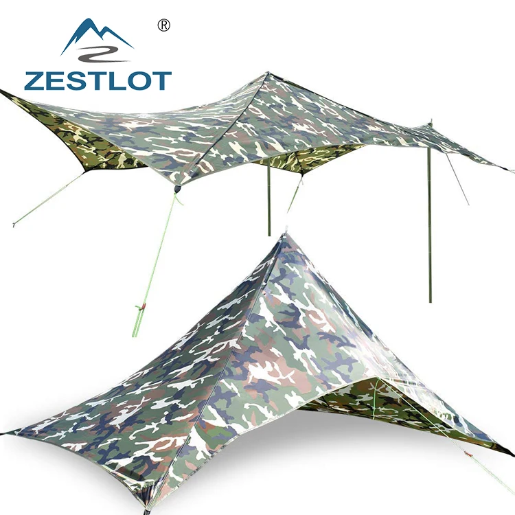 

China Wholesale Rain Fly Tent Ultralight Waterproof Camping Tarp, Customized