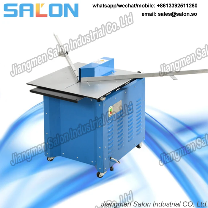 Electric Tablemoving Photo Profile Frame Cutting Machine Picture Frame