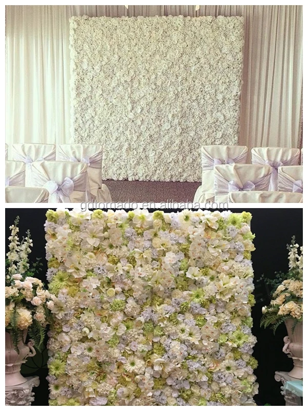 2017 Romantic Artificial Flower Decoration Rose Hydrangea Flower Backup