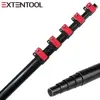 30ft aluminum telescopic pole for window cleaner 9m retractable poles with flip cam lock