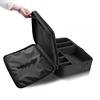 Professional backpack style large portable train case makeup