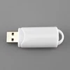 sliding plastic usb stick Customized logo usb flash drive 32gb for gift and use