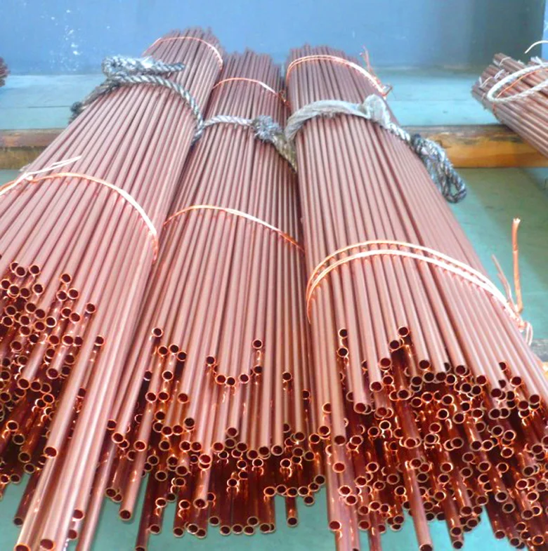 En1057 Standard 0.7mm Wall Thickness Plumbing Grade Bulk Copper Pipe