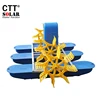 Feili portable High Quality solar paddle wheel float aerator for shrimp pond