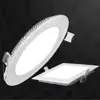 Hot-sale Square LED Ceiling Down Spot Light Recessed Flat Panel Light 3w-36W