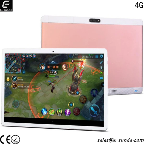 

Best consumer electronics 10 4G FHD tablet PC quad core 32gb tablets, Black;gold;silver