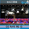 commercial decorative studded floor,led light interior decor liquid vinyl floor tile