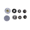 Customised alloy cap spring copper snap clip buttons