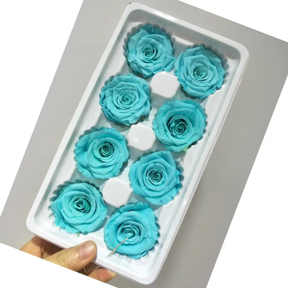 
Best Selling 4-5CM Preserved Roses Head for DIY Flower Box Gift Box 