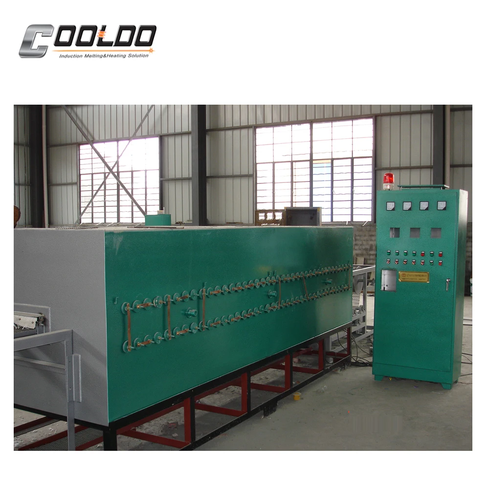 
Mesh belt a complete line austempering heat treatment muffle furnace manufacturer in use 