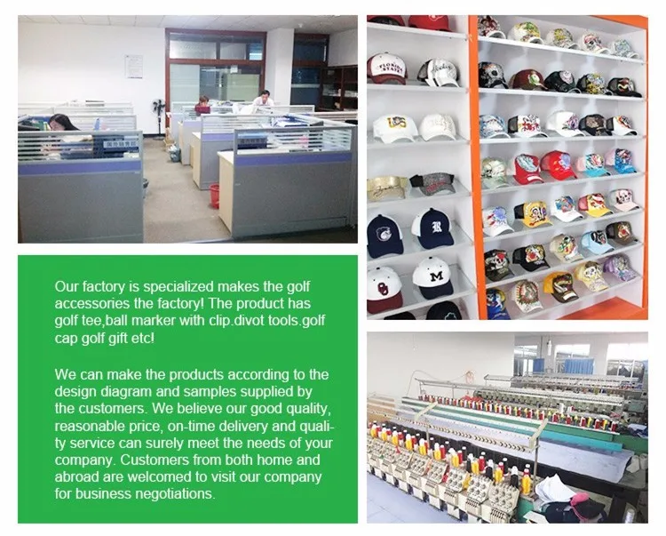 Hot Selling Golf Ball Marker Magnetic Golf Hat Clip