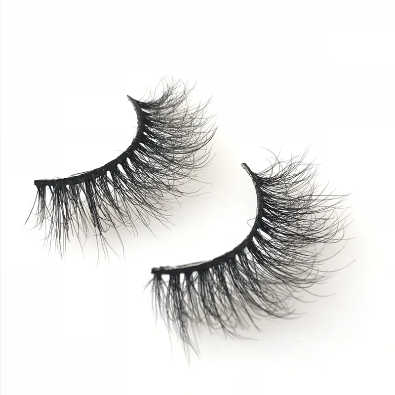 

3D Mink Eyelash natural False Strip Lashes - MIAMI, Natural black