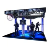 Interactive Multiplayer Cs 4 Players Games 9d Vr Standing Platform Motion Simulator Virtual Reality Theme Park Machine