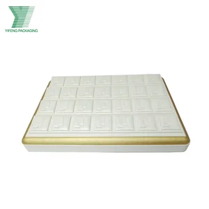 Wholesale circular bead jewelry display stand set ring case 2