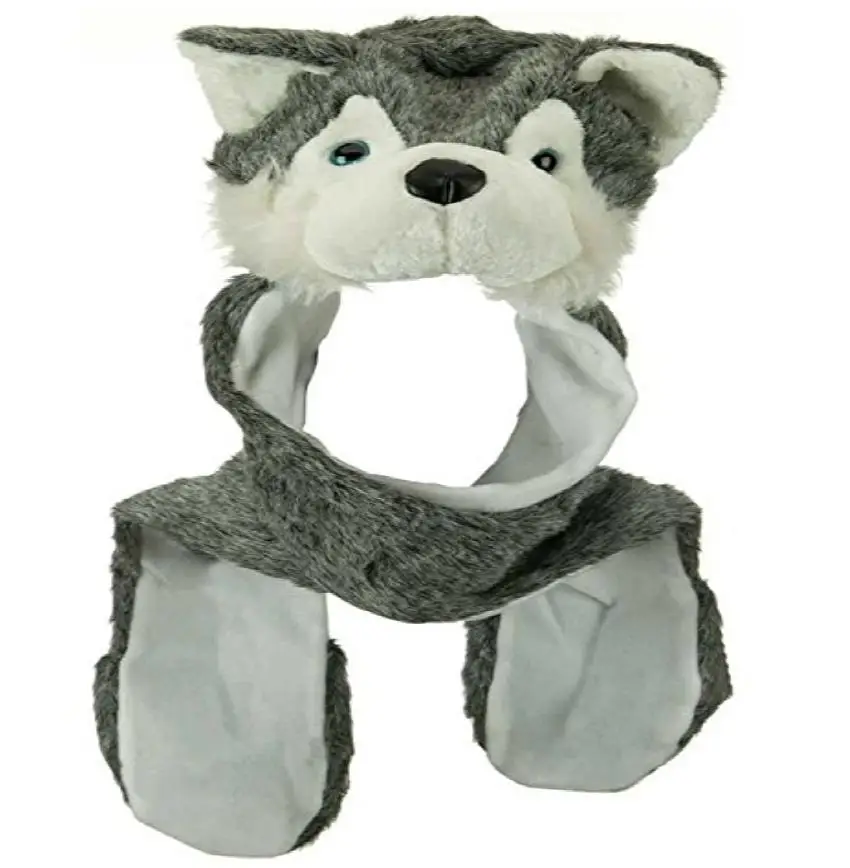 kawaii wolf plush