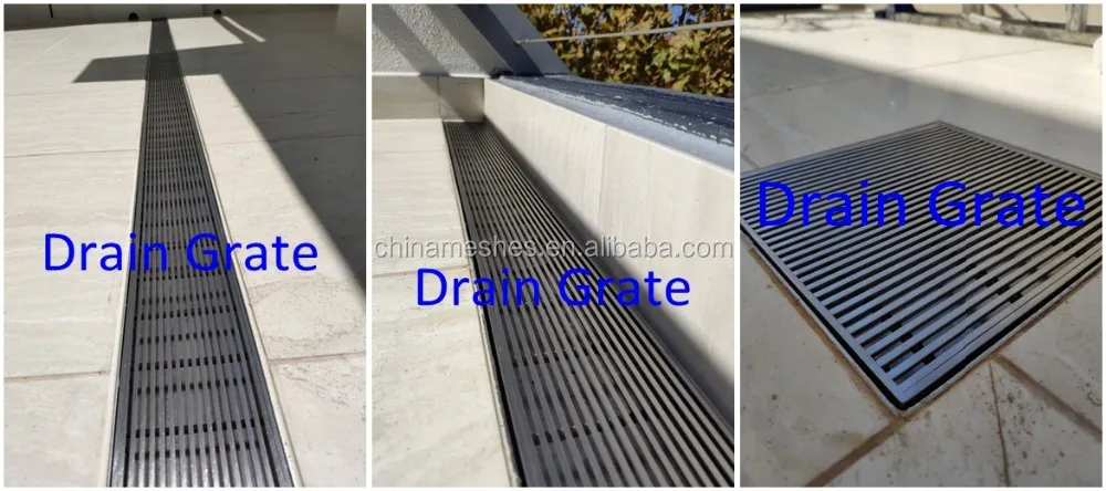 Linear Drainage System With Stainless Steel Grate And Channel - Buy ...