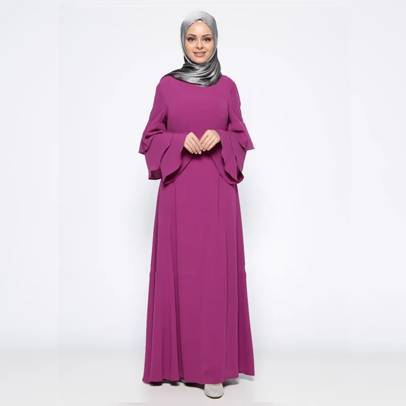 

Islamic clothing muslim butterfly dubai abaya kaftans, Purple;black;brown