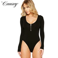 

adult jumpsuit pajama sexy V-neck one piece short bodycon jumpsuit