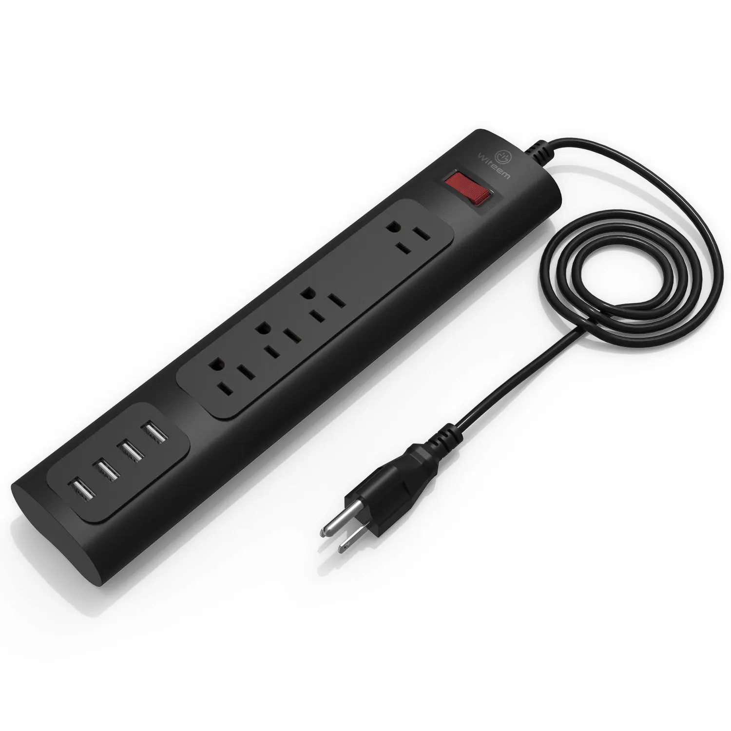 EcoStrip 1503E 2.0 Automatic Smart USB Energy Saving Surge Protector Power Strip 