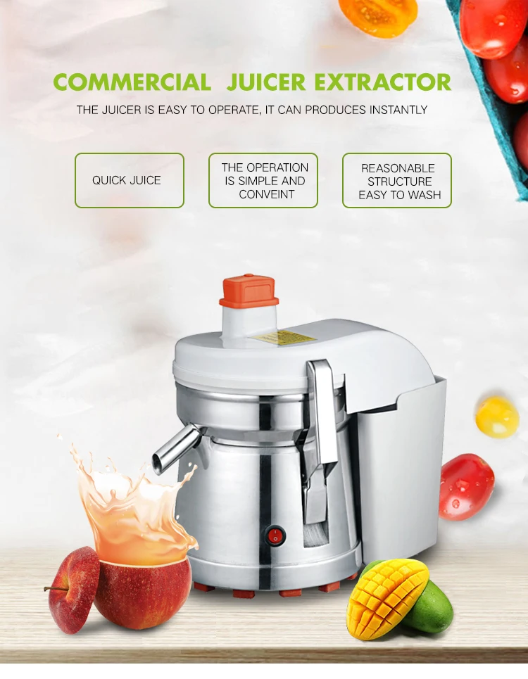 N4000 Commercial Industrial Stainless Steel Fruit Juice Extractor