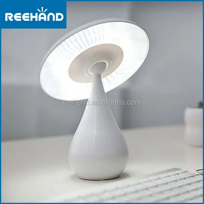 

2017 New design mushroom air purifier lamp touch control led table lamp
