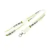 Promotional no minimum order cool white key cord lanyard