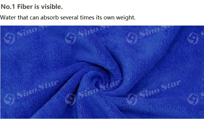 SS-WT2 40x60cm 350gm2  Car Cleaning Washing Super Absorbent Microfiber Towel