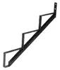 Black steel 3 Step Stair Stringer
