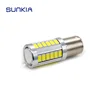 High Quality 1156 BAY15D P21/5W 33 SMD 5630 Car Led Turn Signal Lights Brake Tail Lamps 33SMD Auto Rear Reverse Bulbs