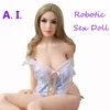 Latest 168cm manufacturer Lifelike Realistic Silicone sex Doll Sex Robot with Facial Expression and Heating
