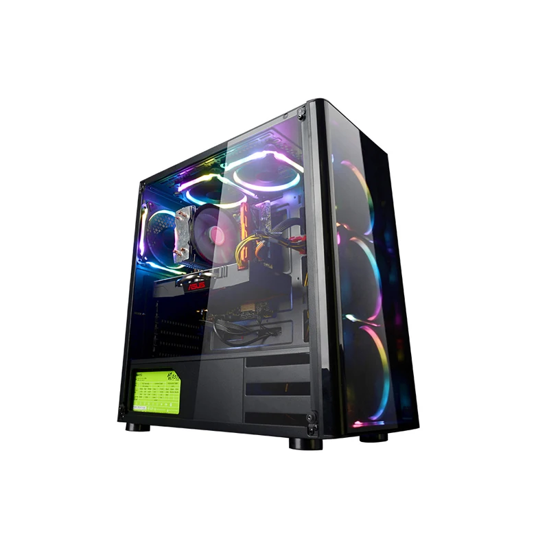 Ningmei Wholesale Best Gaming PC AMD R5 2600/GTX1650 DDR4 16G Gaming Desktop Computer