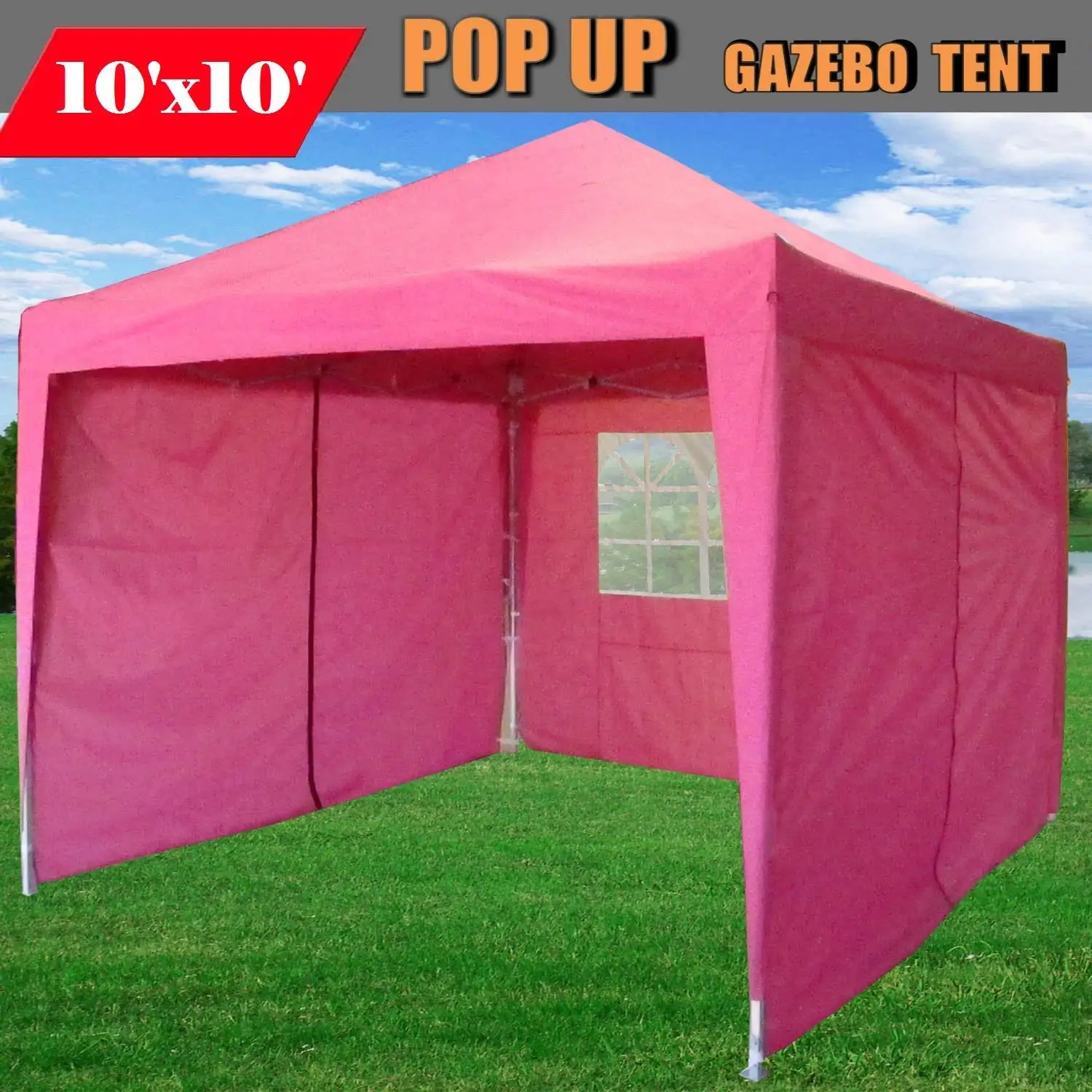 pink canopy tent 10x10