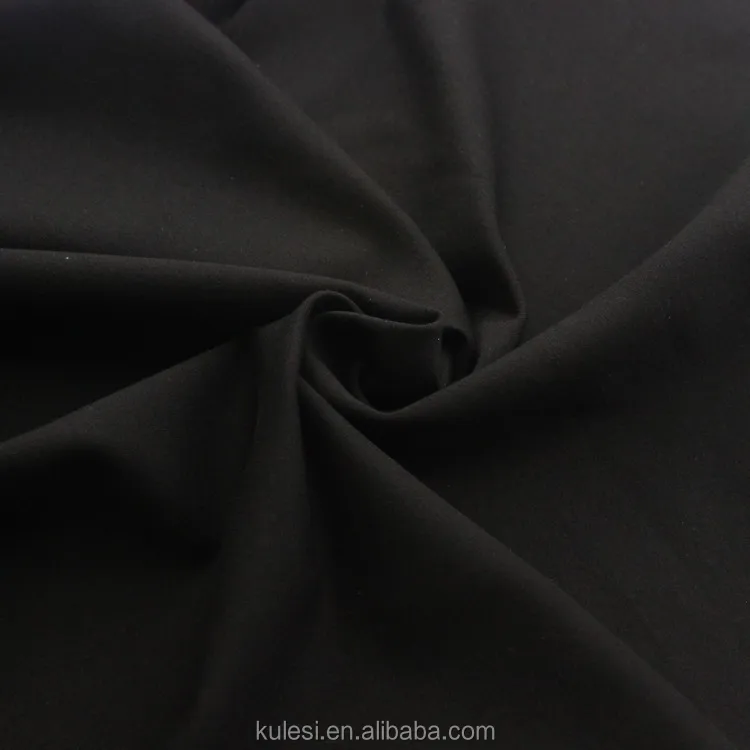 
Shaoxing factory 40S viscose nylon spandex knitting roma fabric NR roma 420GSM plain dyed for dress and suits high quality 