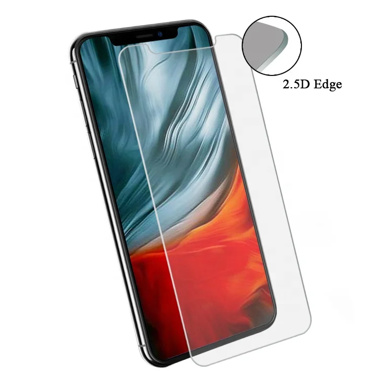 
Online Shopping High Quality 2.5D 0.33MM Tempered Glass Screen Protector For iPhone XS Max 